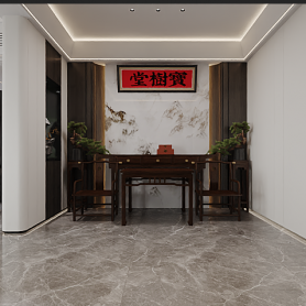 自建房 客厅一个全景