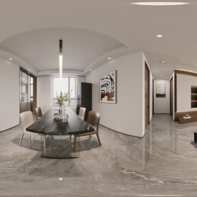 现代简约风格4个全景