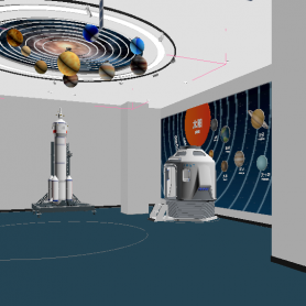 现代工装展厅5个全景改图