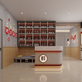 现代风格五个全景，送五个单张