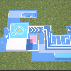 月亮湾小区儿童乐园鸟瞰一张