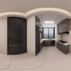 现代风格客餐厅2个全景