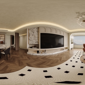 轻法式全屋效果图