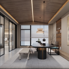 宝丽丝展厅效果图10个全景+1张门头