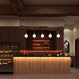 咖啡店2个全景，赠送单张特写2张