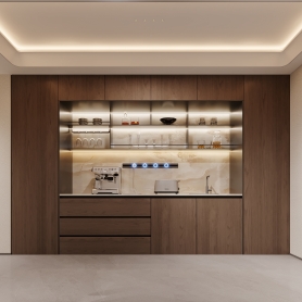 衣帽间+主卧+主卫+男孩房+女孩房+茶水间+电梯间+储物间