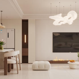 中古风客餐厅卧室两个全景+3特写