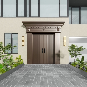 现代入户大门和玄关三张静态