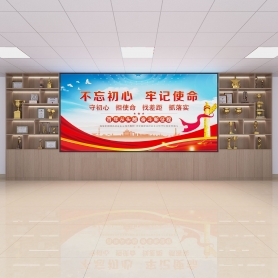 现代会议室一个全景特写四张，大厅一张