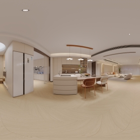 奶油风格，13个全景。13张静态