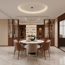 现代客餐厅+门厅+茶室(2023)