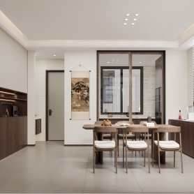 别墅3-4楼混搭风格