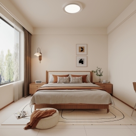 奶油原木风四个卧室全景➕4特写