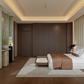 钻利花园30栋 港式轻奢风卧室类10个单张