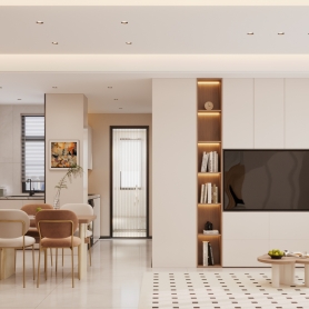 公寓两个方案全景