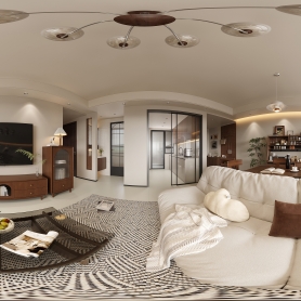 龙湖熙上5-201客餐厅全景+送2张静态