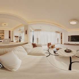 家装客餐厅全景