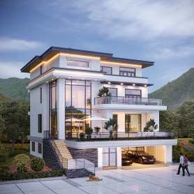 阳总别墅外立面