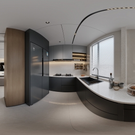 主卧+阳台+外卫+女儿房+老人房+厨房