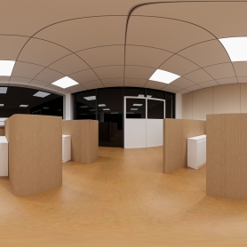 办公室一个全景两张特写