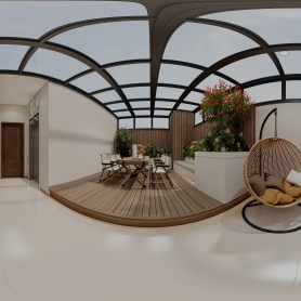 刘总甘女士中古风花园一个全景