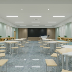 两个全景送两张特写加走廊单张