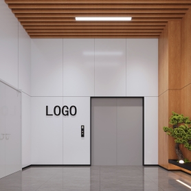 甘工电梯间一个全景