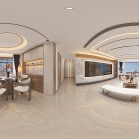 名雅东城3-1801客餐厅改图