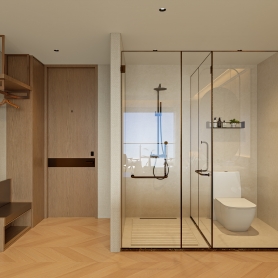 酒店客房➕卫生间3张