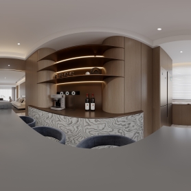 青云小镇9楼杨府一楼客餐厅2张全景送2单