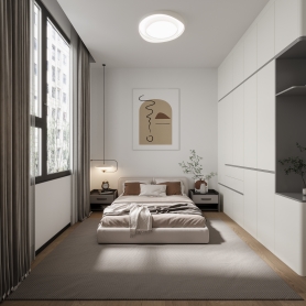 卧室一个全景一张静态