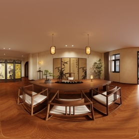 新中式服装店+新中式会议室+茶室(2023)