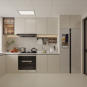 一张厨房，一张洗手间单张