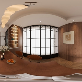 老钱风五个全景，送六个单张