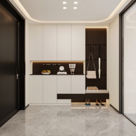 主卧门厅两个单张