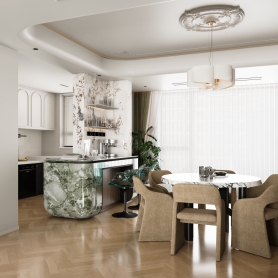 邦泰天誉西区法式客餐厅全景加4张卧室  不外传