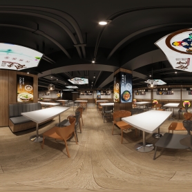 餐饮空间2个全景2单张