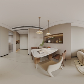 西永泷悦长安31-2-401客餐厅全景+送2张特写