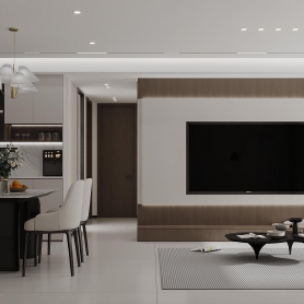 雍华府客餐厅一个全景，送2张特写