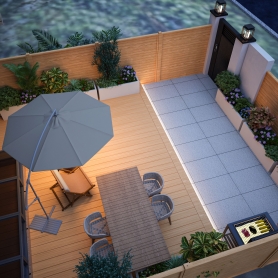 禧瑞金海 别墅 庭院一张全景 送2张静态