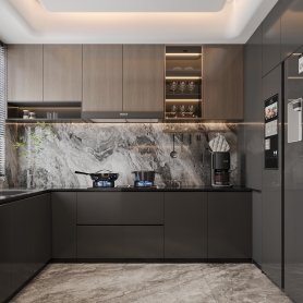 家装意式风格8个单张4个全景