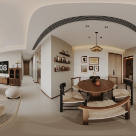 西永泷悦长安30-1-501客餐厅全景+送2张特写