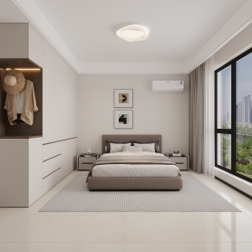 一张客餐厅+2张卧室单张