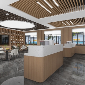 现代咖啡实训室静态1张