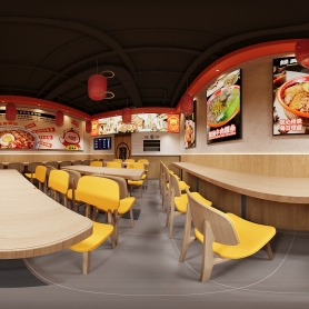 餐饮室内全景一张