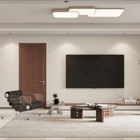 现代中古客餐厅全景