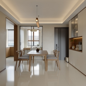 家装客餐厅全景