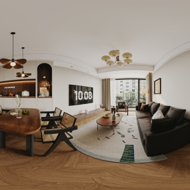 西永泷悦长安31-2-501客餐厅全景+送2张特写