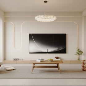 毓秀花园奶油客厅1全送2单