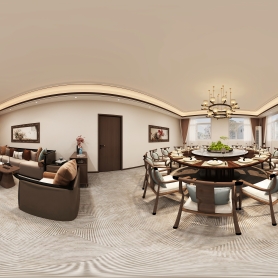 厂区办公室新中式两个全景送两个单张